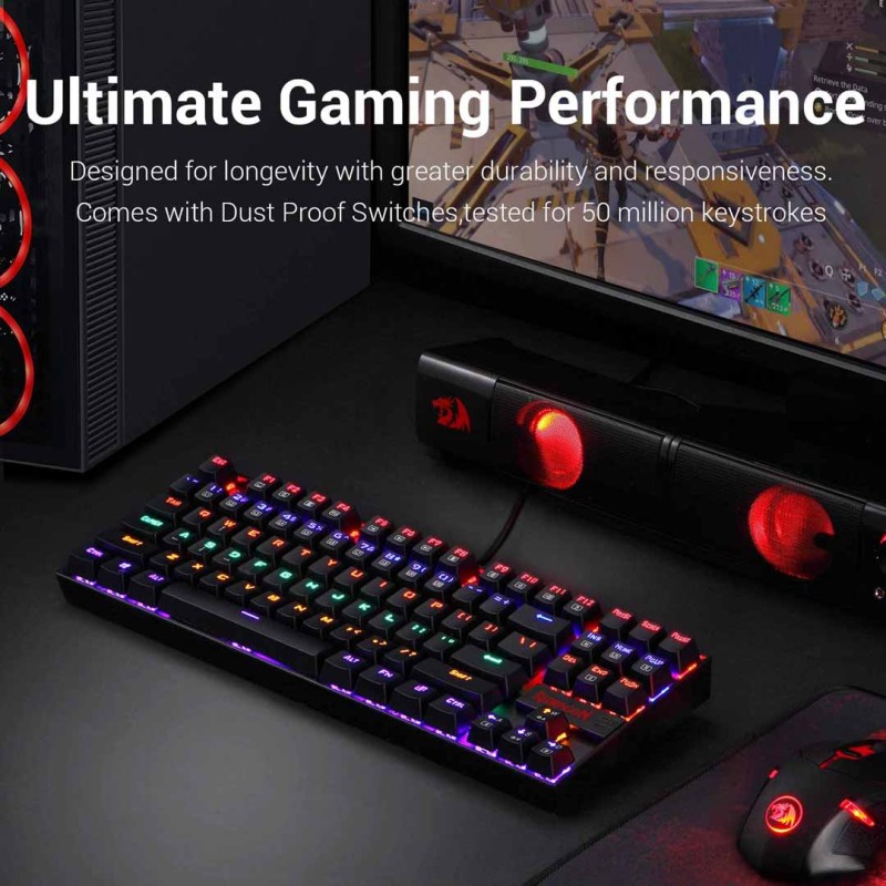 Redragon K552 KUMARA RGB Backlit Mechanical Gaming Keyboard