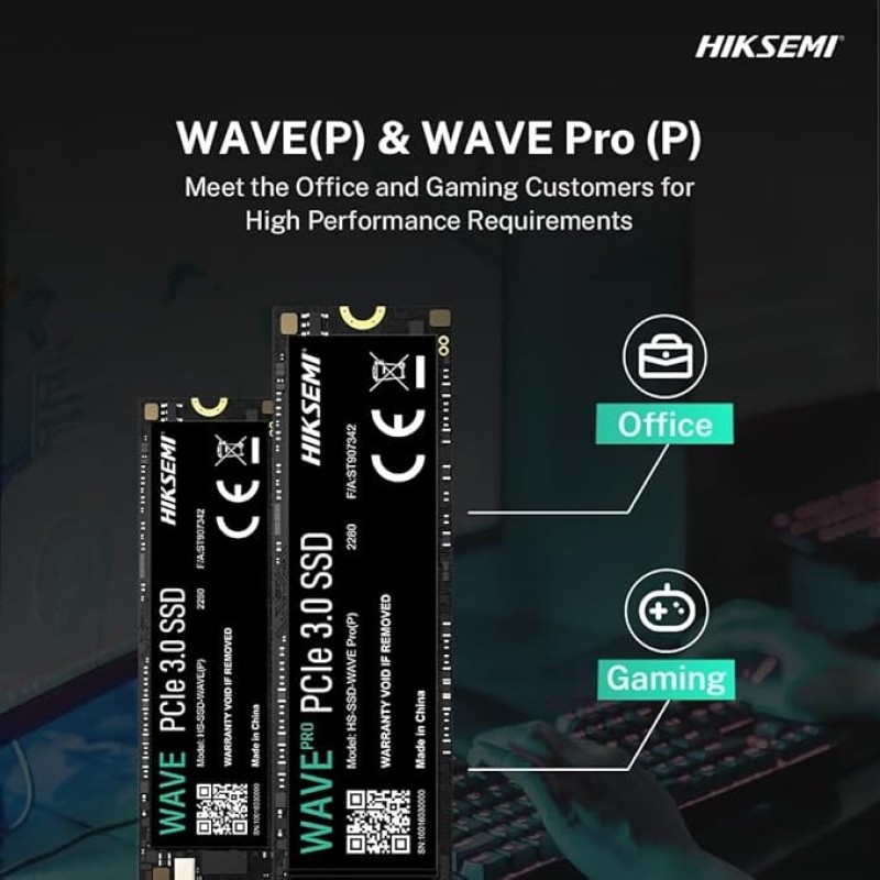 Hikvision HIKSEMI WAVE(P) 128GB NVMe M.2 PCIe Gen 3 SSD