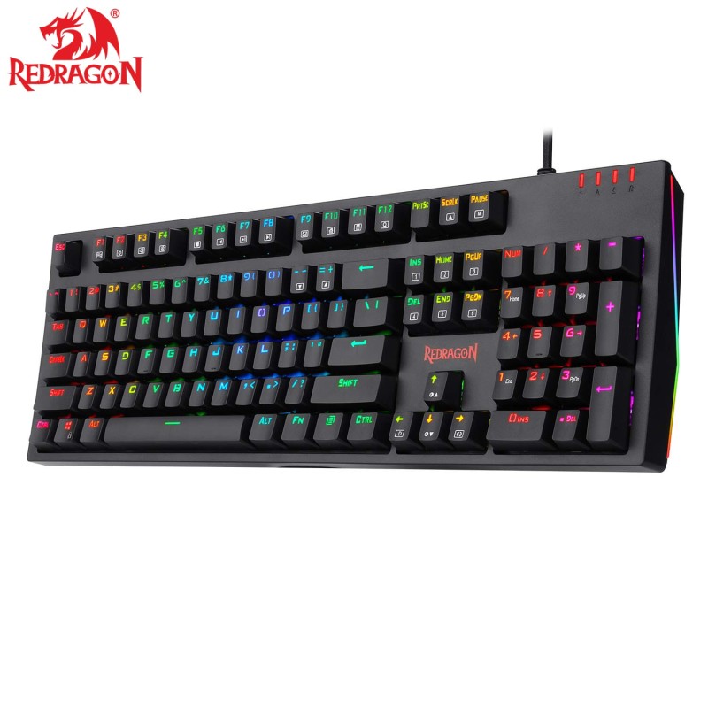 Redragon K592-PRO Mechanical Gaming RGB Wired Keyboard With Ultra-Fast V-Optical Blue Switches