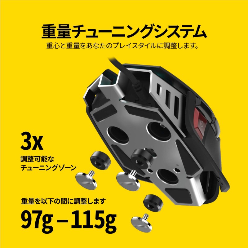 Corsair M65 RGB ELITE Tunable FPS -Black