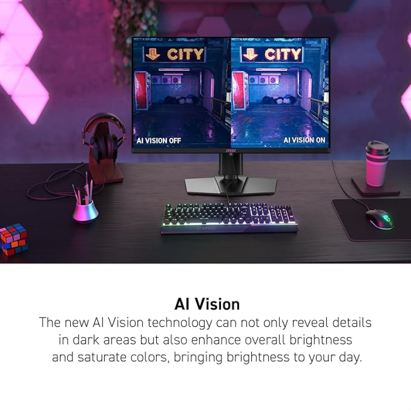 MSI MAG 273QP QD-OLED X24 27" Gaming Monitor – 240Hz, 0.03ms, WQHD OLED