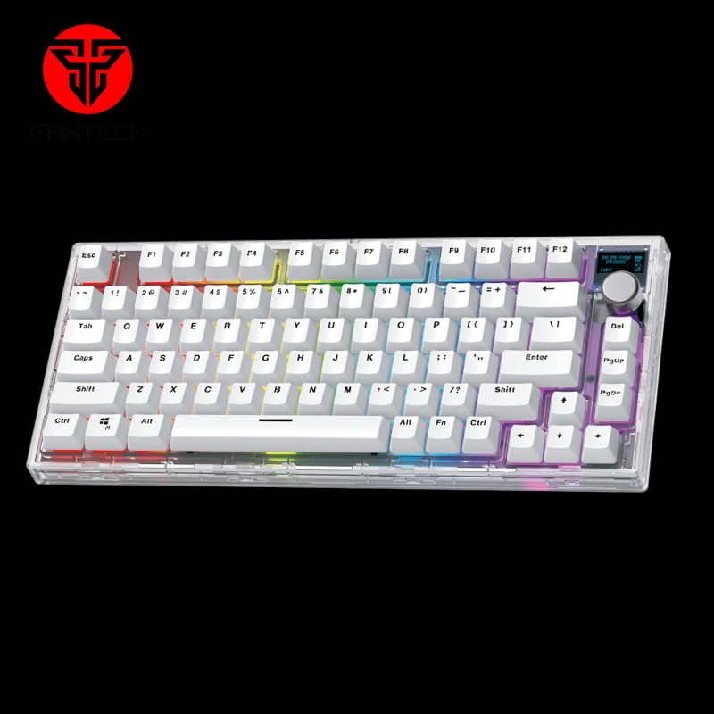 Fantech Maxfit81 MK910 Wireless Bluetooth 75% Mechanical Gaming Keyboard (Red Switch)