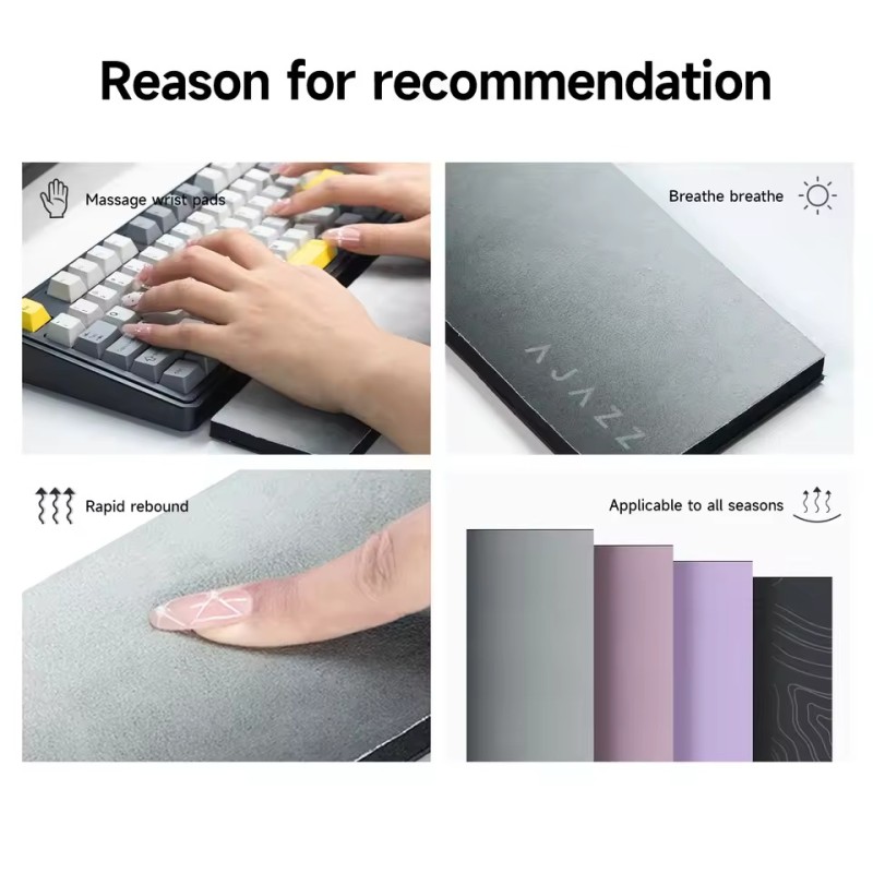 AJAZZ BLOCK98 Keyboard Palm Rest – Ergonomic Wrist Support