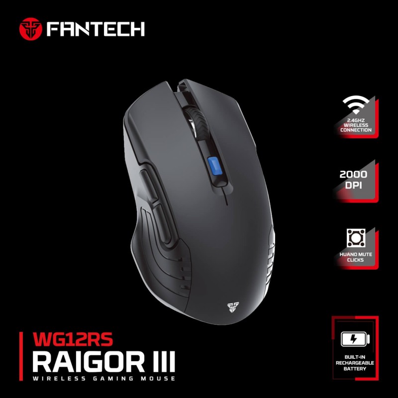 Fantech WG12RS Raigor III Wireless Gaming Mouse