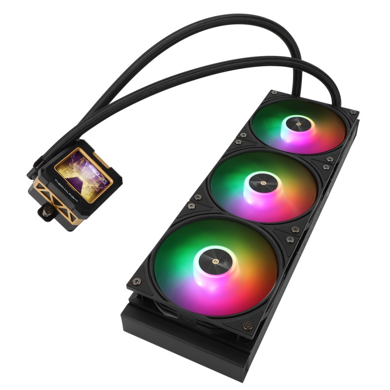Frozen Warframe 360 BLACK ARGB Liquid Cooler
