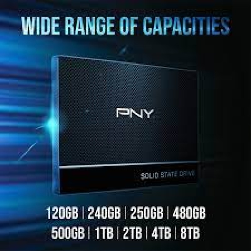 PNY CS900 500GB 3D NAND 2.5" SATA III Internal Solid State Drive