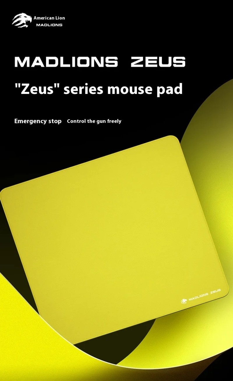 MADLIONS Zeus X-Soft Gaming Mouse Pad