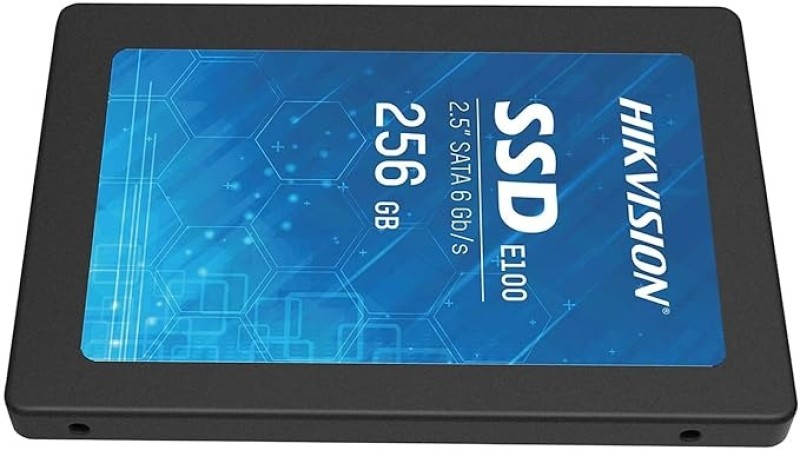 HIKVISION E100 256GB 2.5-Inch Internal SSD, SATA 6Gb/s, Up To 550MB/s - Solid State Disks 3D Nand TLC