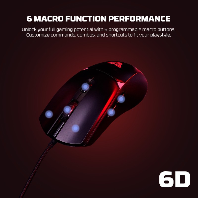 Fantech VX7V2 Crypto II Wired Gaming Mouse