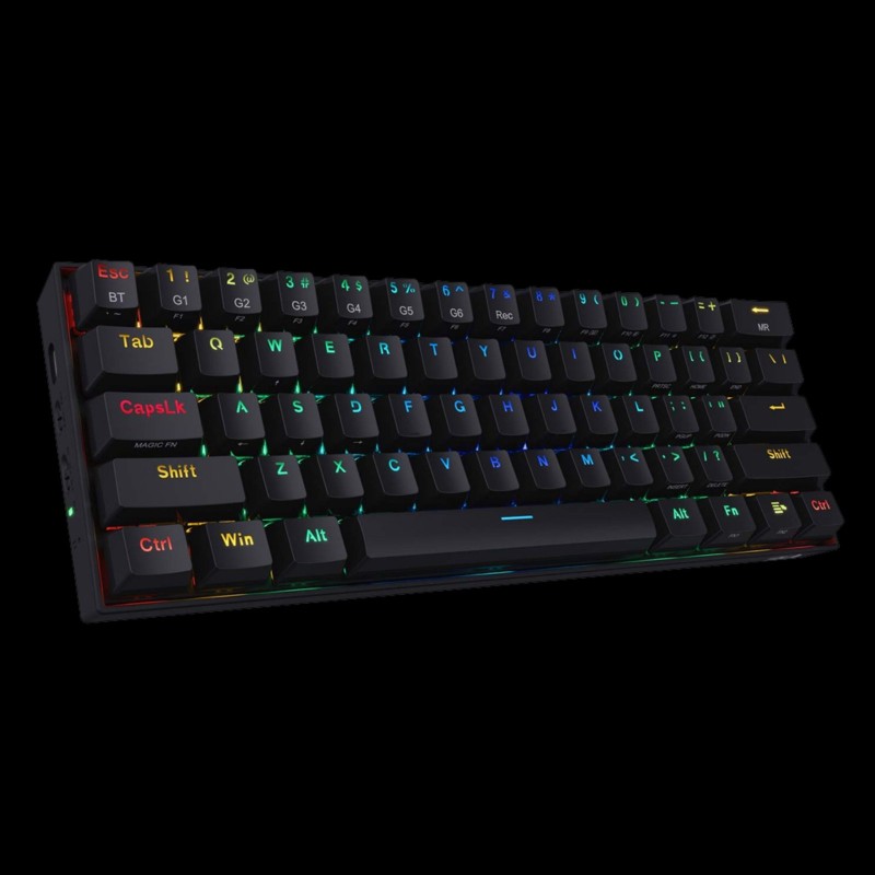 Redragon K530 Draconic 60% RGB Wireless Mechanical Keyboard, 5.0 Bluetooth Gaming Keyboard