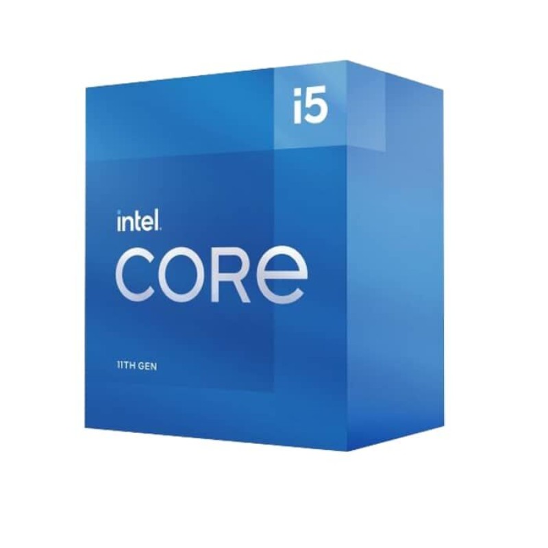 Intel Core I5-11400 Rocket Lake CPU / 6 Cores / 12 Threads / 2.60GHz Base / 4.40GHz Max Turbo / 65W TDP
