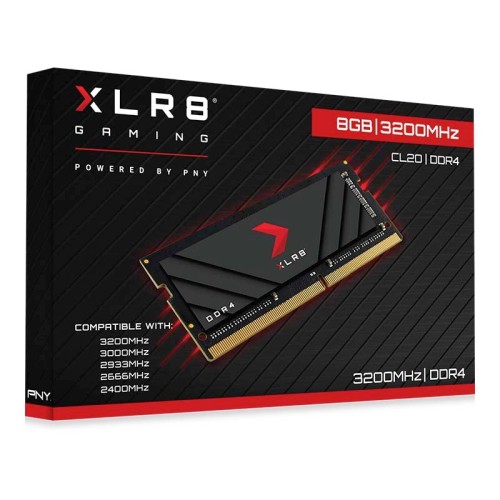 PNY XLR8 Gaming DDR4 3200MHz Laptop Memory
