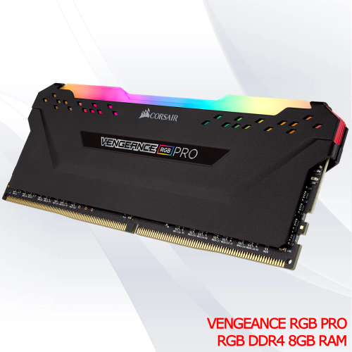 Corsair VENGEANCE® RGB PRO 8GB DDR4 DRAM 3200MHz C16 Memory Kit