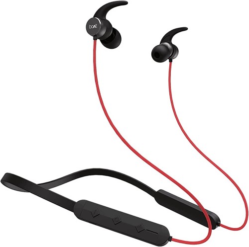 BoAt Rockerz 255 Pro Bluetooth Neckband Earphones With Mic (Raging Red)