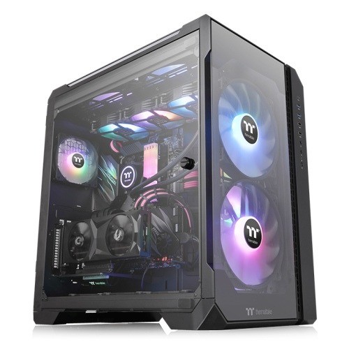 Thermaltake View 51 Tempered Glass ARGB Edition Full Tower Chassis (Black)