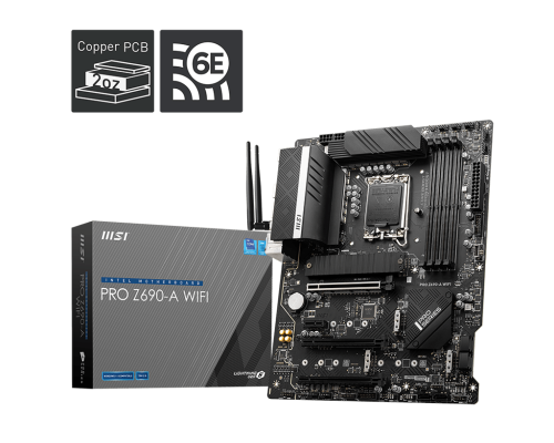 MSI PRO Z690-A WIFI Motherboard For 12th And 13th Generation Intel Processor