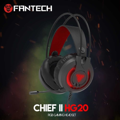 Fantech CHIEF II HG20 RGB Gaming Headset – Black