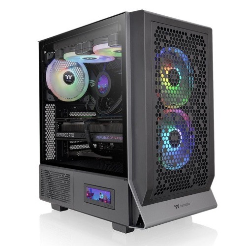 Thermaltake Ceres 300 TG ARGB Mid-Tower Chassis (Black)