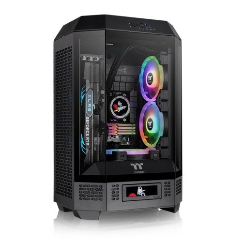 Thermaltake The Tower 300 Micro Tower Chassis (CA-1Y4-00S1WN-00) – Black