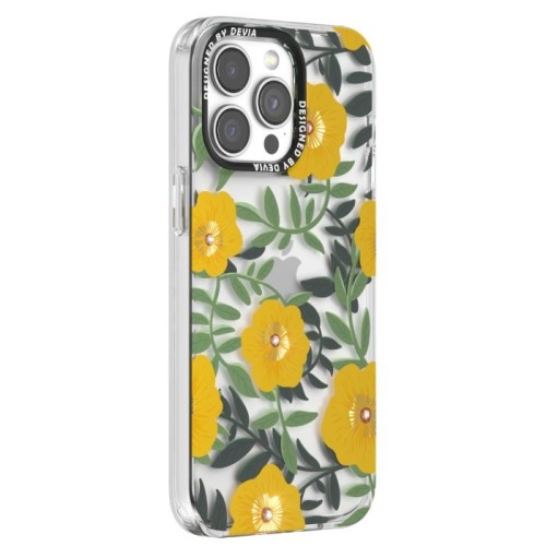 Devia IPhone 15 Summer Flower Series Case With Diamond