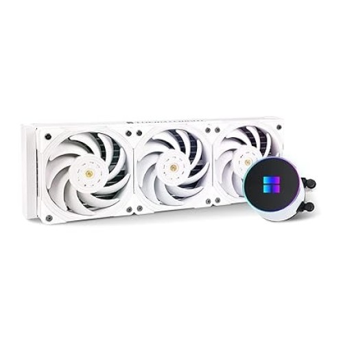 Thermalright Frozen Magic 360 Scenic V2 Water Cooling CPU Cooler, 360 White Cooling Row Specification, 3×120mm PWM Fan, S-FDB V2.0 Bearing, Suitable For AMD/AM4, Intel LGA1700/1150/1151/1200/2066