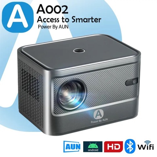 AUN A002 Mini Android Projector 4K LED Home Theate