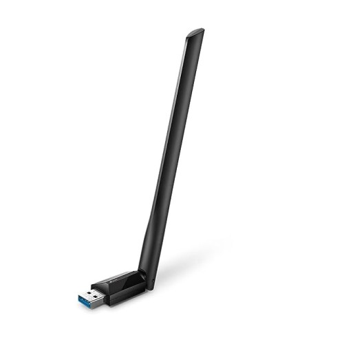 TP-LINK AC1300 Archer T3U Plus High Gain USB 3.0 Wi-Fi Dongle, Wireless Dual Band MU-MIMO WiFi Adapter With High Gain Antenna, Supports Windows 11/10/8.1/8/7/XP/MacOS