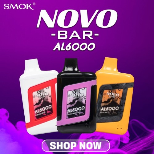 SMOK Novo Bar AL6000 Disposable Vape | 6000 Puffs | 13mL