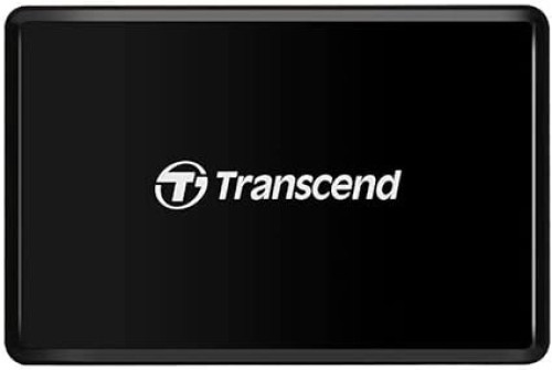 Transcend USB 3.0 Super Speed Multi-Card Reader For SD/SDHC/SDXC/MS/CF Cards (TS-RDF8K),Black