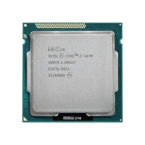 Intel CORE I5 3570 PROCESSOR ( 3RD GENERATION ) 3.4 GHz Upto 3.8 GHz LGA 1155 Socket 4 Cores 4 Threads 6 MB Smart Cache Desktop Processor