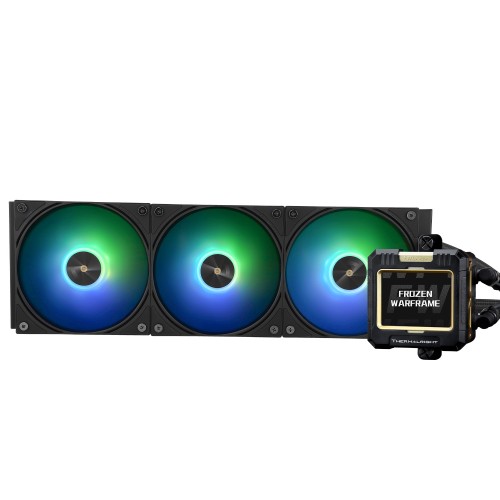Frozen Warframe 360 BLACK ARGB Liquid Cooler