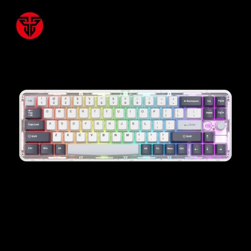 Fantech Maxfit70 MK911 Vibe Edition London Tour Wireless Mechanical Gaming Keyboard – Yellow Switch