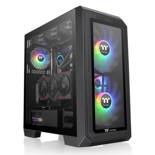 Thermaltake View 300 MX Mid Tower Chassis – Dual Front Panel, ARGB Edition